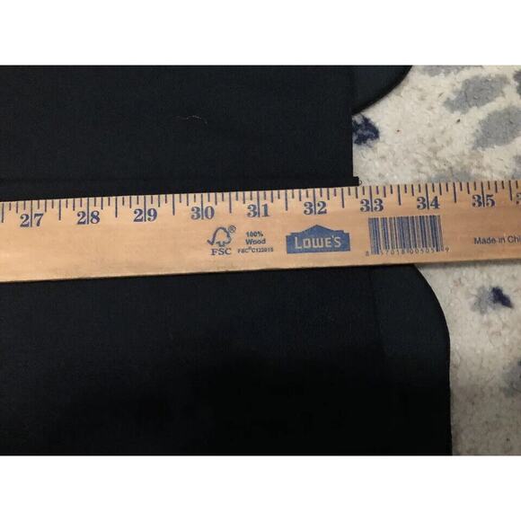 TOM JAMES BESPOKE BLACK TUXEDO ONE BUTTON 100%WOOL MADE IN U.S.A. APPROX.45LONG - Picture 12 of 12